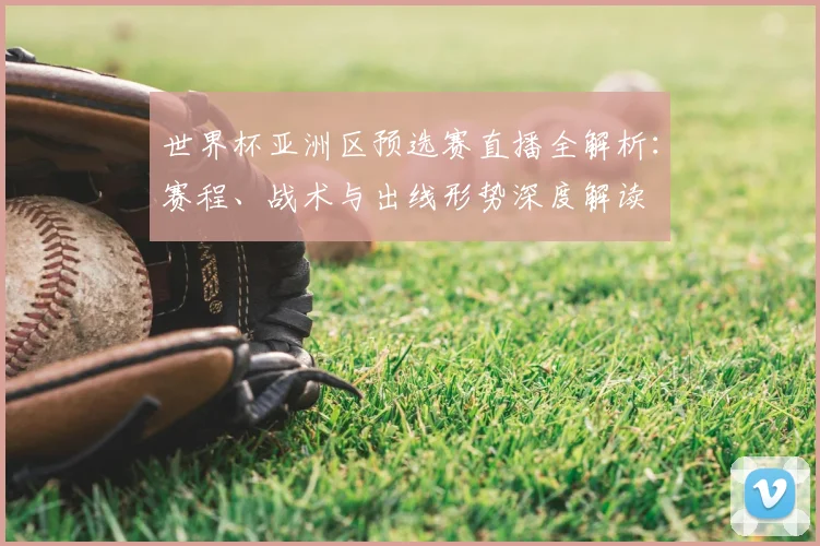 世界杯亚洲区预选赛直播全解析:赛程、战术与出线形势深度解读
